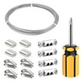 thumbnail image 4 of For Durable 2Mm Stainless Steel Wire Rope Kit For Various Outdoor Projects, 4 of 8