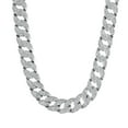 thumbnail image 1 of KISPER Iced Out Miami Cuban Link Chain for Men 16mm, 18 Inches, 1 of 7