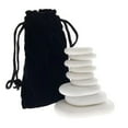 thumbnail image 2 of 9pc Massage Marble Cold Stone Therapy Set w/Velvet Travel Case, 2 of 2