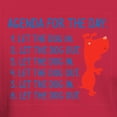 thumbnail image 3 of CafePress - Agenda For The Day Dark T Shirt - Men's Classic Graphic Cotton T-Shirt, 3 of 4