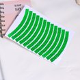 thumbnail image 4 of practical reflective tape 12pcs Kids Bike Reflective Stickers Balance Bike Reflective Sticker Reflective Strip Luminous Car Tire Stickers Green, 4 of 6