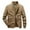 Camel, variant on APEXFWDT Men's Military Jacket Winter Warm Bomber Jackets Full Zip Windbreaker Casual Jackets Coats Stand Collar Cargo Jackets with Multi Pockets
