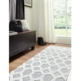 thumbnail image 3 of Rugs.com Sabrina Soto Casa Collection Rug – 6 Ft Runner Gray High Rug Perfect For Hallways, Entryways, 3 of 3