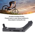 thumbnail image 3 of Aluminum Alloy Rotor Adapter, 140mm Anodized  Portable Accurate Adaptation Disc Brake Adapter  For Cycling, 3 of 8