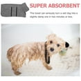 thumbnail image 2 of OULII 1Set Microfiber Quick-Drying Super Absorbent Bath Towel for Dog Bath Time Home Use, 2 of 3