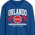 thumbnail image 3 of Coca-Cola - Since 1886 - Orlando & Palm Trees - Men's Long Sleeve T-Shirt, 3 of 5