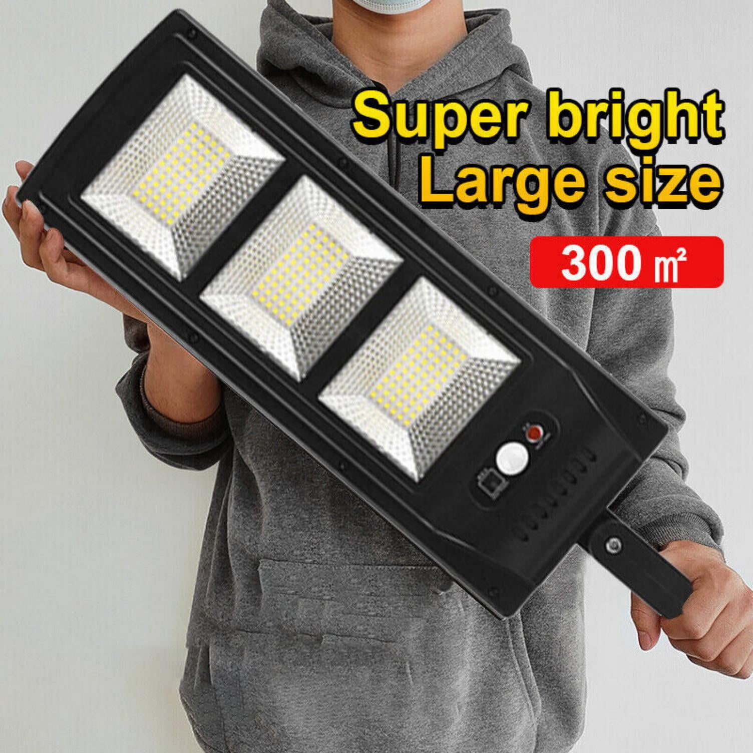 Solar Street Light Outdoor, 4000LM Motion Sensor Solar Outdoor Lights with Remote Control, Auto on/off Dusk to Dawn Street Flood Lamp for Outside Yard, Garden, Patio