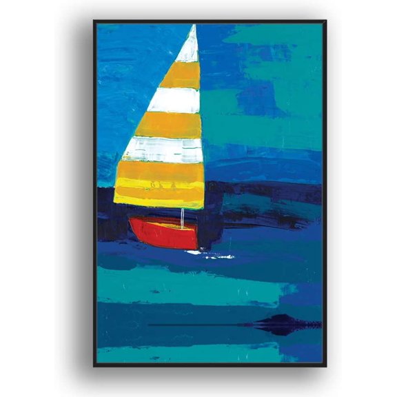 IDEA4WALL Framed Canvas Wall Art for Living Room, Bedroom Minimalist Abstract Canvas Prints for Modern Home Decoration Ready to Hang