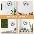 thumbnail image 4 of BESTYASH Mural De Estilo Farmhouse Con Metálico Plateado, 4 of 8