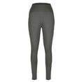 thumbnail image 6 of Polyester/Spandex Women's High Waisted Leggings - Plus Size, with Pockets for Yoga, 6 of 8