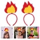 thumbnail image 2 of 2 diademas de llamas de fuego: diademas de fuego, tocado para disfraz de carnaval, accesorios para el cabello para Halloween, cosplay y fiestas., 2 of 8