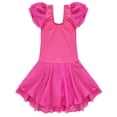 thumbnail image 4 of YiZYiF Big Little Toddler Girls Ballet Dance Leotard Tutu Dress Costume Dancewear, 4 of 7