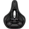 thumbnail image 4 of JEW Commute Gateway Adult Gel Bike Seat, Saddle with Pressure Relief Channel, Black, 4 of 5