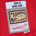 thumbnail image 3 of Men's Mitchell & Ness Mike Bibby Red/Teal Vancouver Grizzlies 1998/99 Hardwood Classics Fadeaway Swingman Player Jersey, 3 of 4