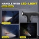 thumbnail image 2 of Bastón BigAlex, plegable, LED, base cuádruple, ajustable, 2 of 7