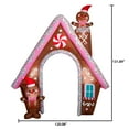 Airblown Inflatables Christmas 11 Foot Archway Gingerbread Scene, by