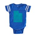 thumbnail image 1 of CafePress - 3 Utah - Cute Infant Baby Football Bodysuit, 1 of 1