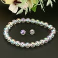 thumbnail image 5 of Uxcell 8mm Acrylic Beads for Jewelry Making, 300 Pack Acrylic Round Beads for Bracelets Style 1, Clear AB Color, 5 of 5