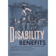 thumbnail image 2 of Anonymous 11x14 Gold Ornate Wood Frame and Double Matted Museum Art Print Titled - Disability Benefits (1962), 2 of 4