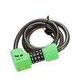 thumbnail image 2 of ddioayh Clearance Bicycle Lock Password Lock Portable Bike Lock Mountain Bike Avoid Theft Lock Steel Cable Lock, 2 of 6