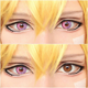 thumbnail image 2 of UYAAI 2 piezas/par de lentes de contacto de color para cosplay, accesorios de anime, lentes de contacto naranjas y multicolores, lentes de contacto de colores para Halloween, 2 of 5