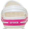 thumbnail image 3 of Zapatos para Niños Crocs Crocband Slip-On Zuecos Livianos Blanco Rosa, 3 of 7