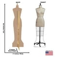thumbnail image 2 of Old Dress Mannequin, 2 of 2