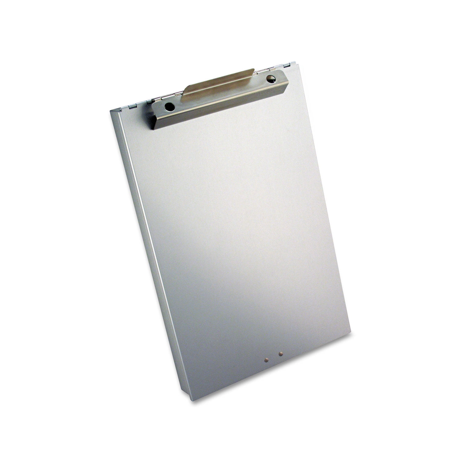 Saunders Manufacturing Redi-rite Aluminum Storage Clipboard, 1" Clip Cap, Holds 8.5" x 12" Sheets, Silver