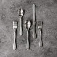 thumbnail image 7 of Knork 20 Pc Stainless Steel Dishwasher Safe Flatware Dining Serving Set, Silver, 7 of 7