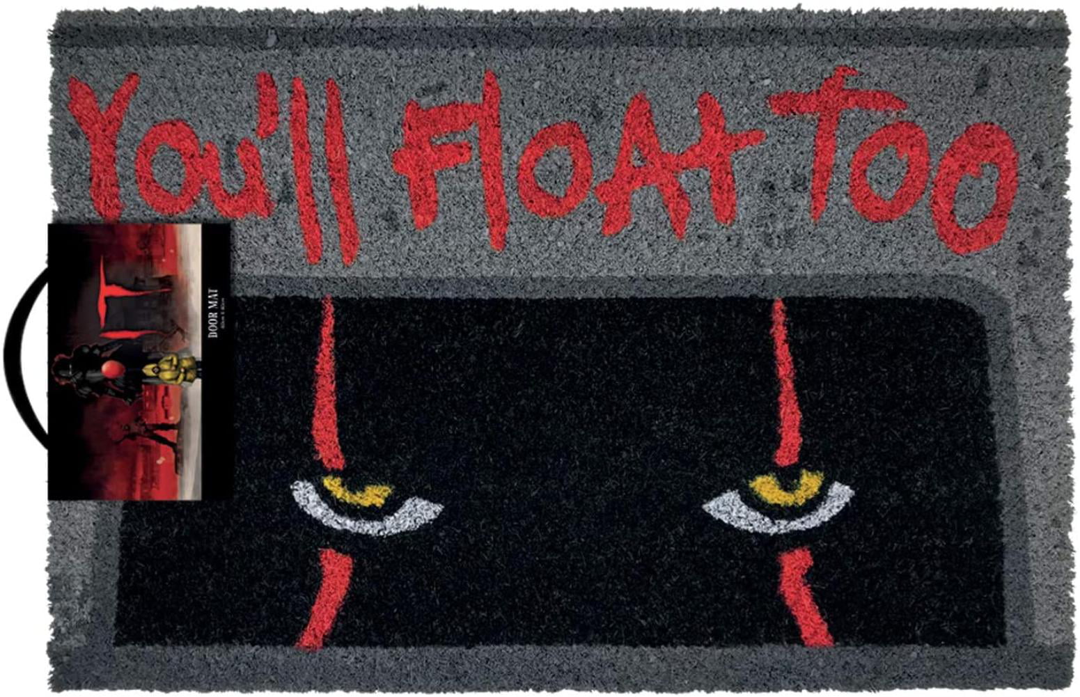 IT Pennywise You'll Float Too Welcome Official Doormat Welcome Non Slip Outdoor 