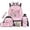 Axolotl Polka Dot, variant on Jeiento Galaxy Cat School Backpack for Girls 10-12 17 inch Lightweight Bookbag with Lunch Box, Water Bottle Holder, Pencil Case & Keychain 5-Piece Set Elementary 3rd-6th Grade Back to School Gifts