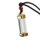 thumbnail image 3 of Collar de para colgante de cristal de ceniza de recuerdo Dorado, 3 of 6