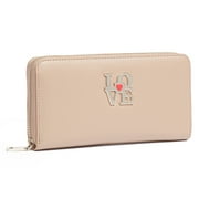 Moschino JC5508 0209 Taupe Zip Around Wallet