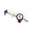 thumbnail image 1 of HVLP Spray Air Regulator Pressure Gauge 1/4" Mini Inline Air Filter Separator Adjustable Air Pressure Regulator Gauge, 1 of 7