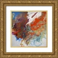 thumbnail image 1 of Russo, Emma 20x20 Gold Ornate Wood Framed with Double Matting Museum Art Print Titled - Advection 1, 1 of 4