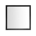 thumbnail image 1 of Miroir Carré de Style Contemporain&44; Noir, 1 of 1