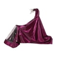 thumbnail image 3 of Poncho de lluvia para motocicleta, chaqueta impermeable larga de cuerpo completo para bicicleta, reutilizable con Con cubierta de espejo, 3 of 7