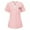 Pink, variant on Nurse Uniform,Women's V-Neck Nurses Tunic Uniform,Short Sleeve Clinic Carer Protective Work Shirt for Hospital,office,or Home Care Nursing Blouse Hot Pink