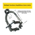 thumbnail image 4 of Taladro de agujero cuadrado Soporte fijo Taladro eléctrico manual Soporte de espiga Taladro de mesa para carpintería Sujetador de espiga Como se muestra, Como se muestra, 4 of 5