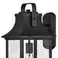 thumbnail image 5 of 2395TK Hinkley Lighting Grant - 1 Light Large Outdoor Wall Lantern in Traditional Style - 8.5 Inches Wide by 19 Inches High-Textured Black Finish, 5 of 8