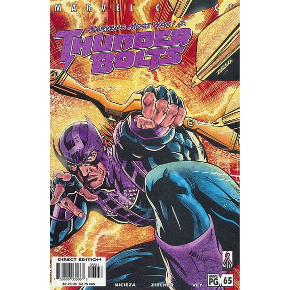 Thunderbolts #65 VF ; Marvel Comic Book