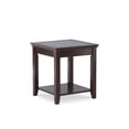 thumbnail image 1 of Linon Table d'Appoint en Bois Largo Noyer Foncé, 1 of 8