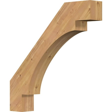 

Ekena Millwork 5 1/2 W x 34 D x 34 H Merced Smooth Brace Western Red Cedar