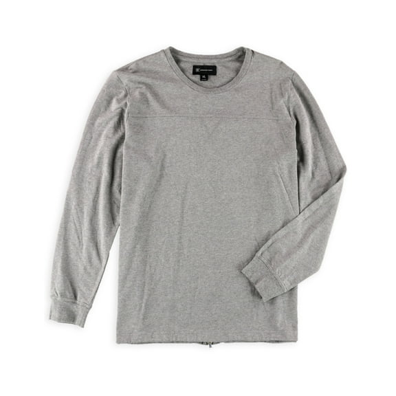 I.N.C Mens Zip-back Sweatshirt, Grey, X-Large