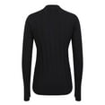 thumbnail image 2 of Stella Mccartney Female Asymmetrical Black Ribbed Shirt Black Sizes standard XXXS-7XL, 2 of 2