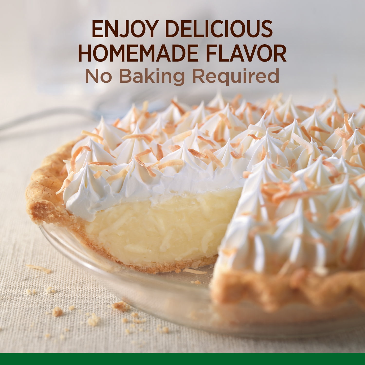Marie Callender's Coconut Cream Pie, Thaw & Enjoy Frozen Dessert, 30.3 oz.