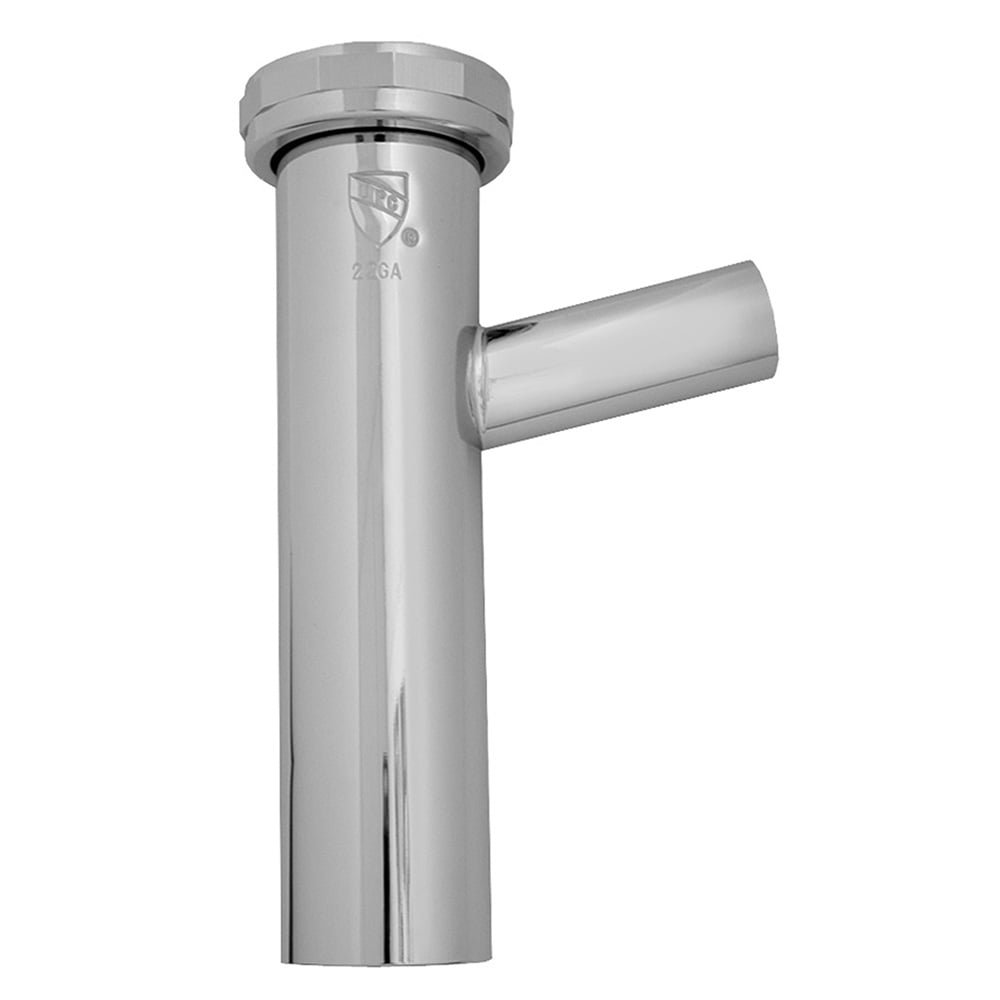 11/2" x 6" Brass Direct Connect Dishwasher Tailpiece with 1/2" Branch