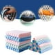 thumbnail image 1 of Juego de paños de cocina | 20 toallas premium de microfibra | Trapos reutilizables y absorbentes para limpieza | Multicolor | Secado rápido | Ecológico | Para cocina, baño, coche | 8.66x8.66 in, 1 of 9
