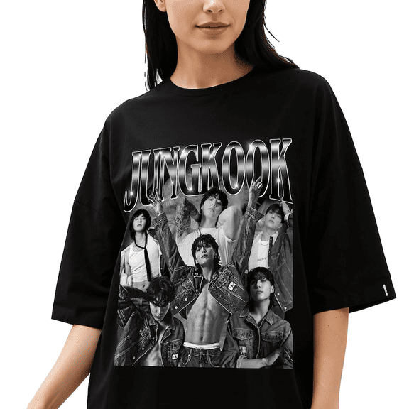 Jungkook BTSS Graphic T-Shirt, Unisex Music Concert 2026 Tee