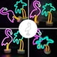 thumbnail image 5 of Estilo nórdico Luz de noche LED LED Flamingo en forma de luz de neón sin batería, 5 of 6